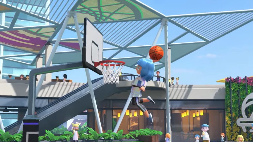 nintendo switch sports basketball