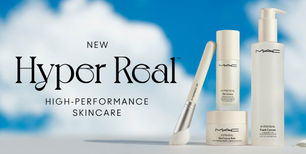 NEW! HYPER REAL HIGH-PERFORMANCE SKINCARE™